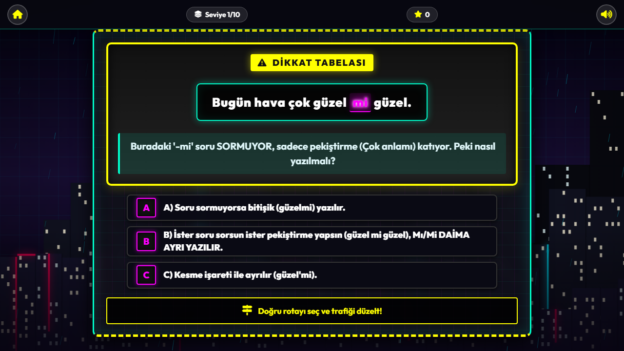 Yazım Trafiği